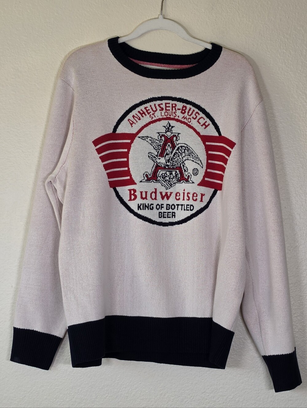 Anheuser Busch Budweiser Sweater XL